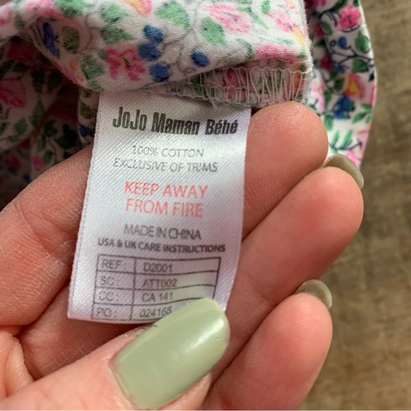 JoJo Maman Bebe floral collared shirt - Picture 4 of 7